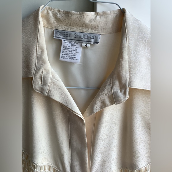 EUC vintage silk western blouse - Picture 5 of 16